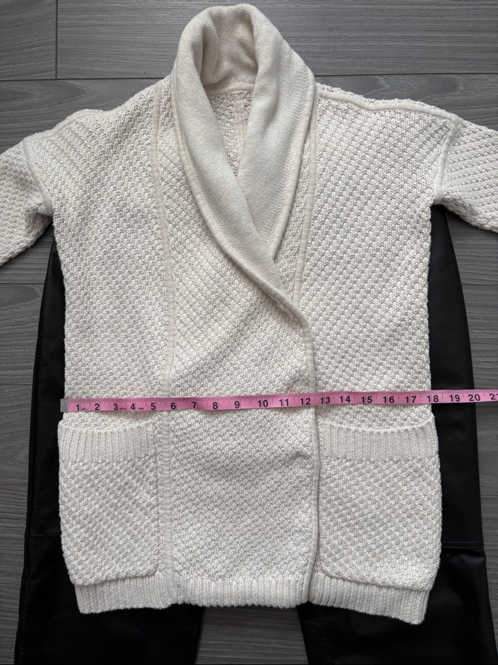 LULULEMON athletica Cotton Knit Cardigan with Logo Button - Picture 13 of 13